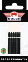 Bull's Nylon The Original Shaft + ring In Between Black 5-pack