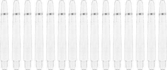 Bull's Nylon The Original Shaft + ring In Between White 5-pack van Bull's — afbeelding 2
