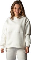 La Pèra Sweatshirt Fleece ecru Dames - Maat 42