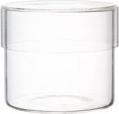 Kinto - SCHALE - glazen pot - glass case - voorraad pot - japans design - 100x85mm