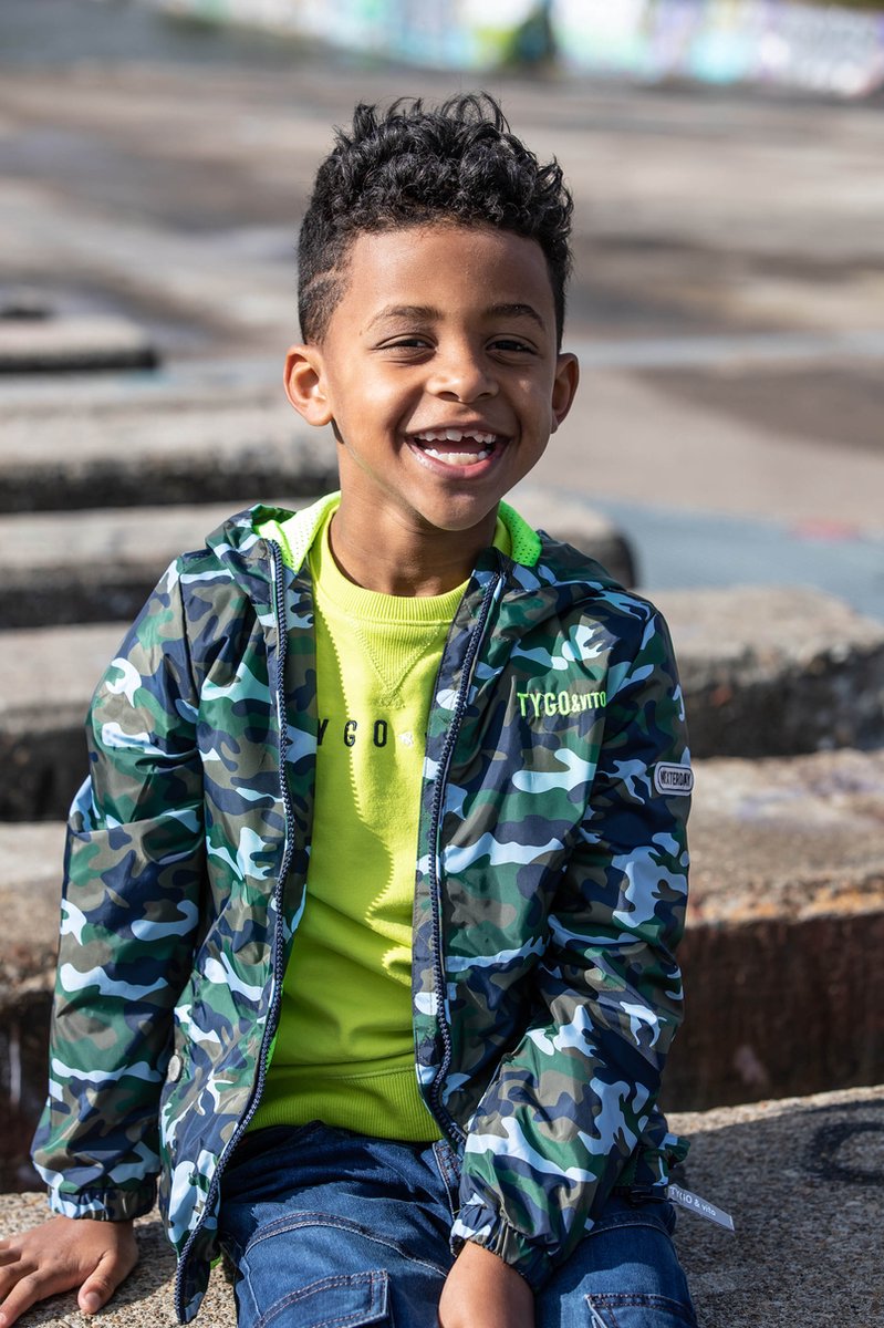 TYGO vito Jongens Jas Maat 122/128 bol