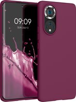 kwmobile hoesje voor Honor 50 - backcover voor smartphone - bordeaux-violet