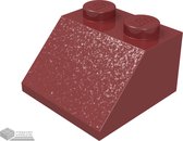 LEGO Dakpan 2x2, 3039 Donkerrood 50 stuks