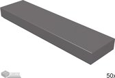 LEGO Tegel 1x4, 2431 Donker blauwgrijs 50 stuks