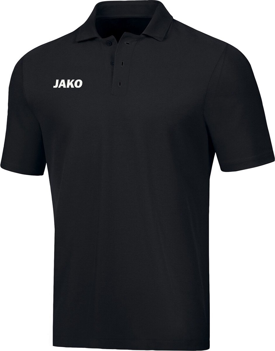 Jako Polo Base Dames Zwart Maat 34