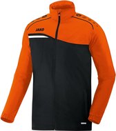 Jako - Rain jacket Competition 2.0 - Rain jacket Competition 2.0 - S - zwart/fluooranje