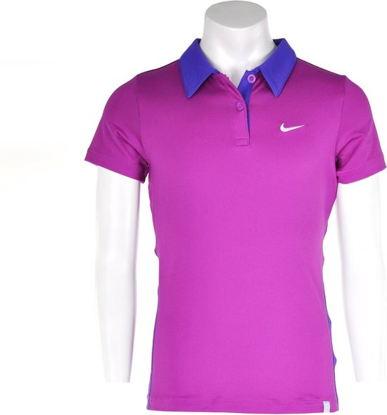 Nike Border Polo - Polo de sport - Enfants - Taille 128-140 - Violet; Violet foncé