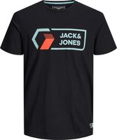 Jack & Jones T-shirt Logan Black (Maat: 6XL)