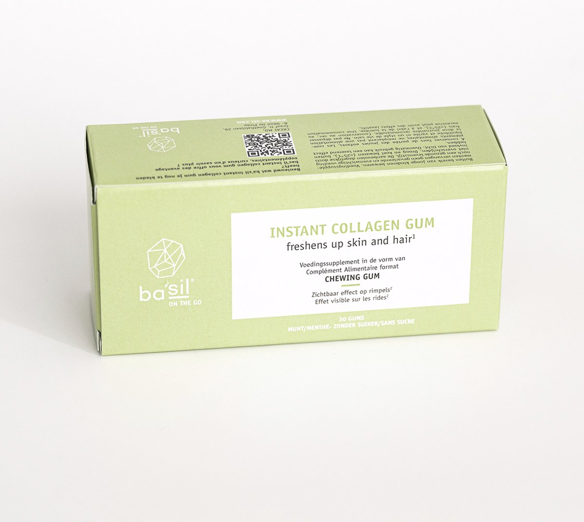 Goedkoopste BA'SIL - Voedingssupplement - Instant Collagen Gum - Kauwgom met collageen (30 stuks