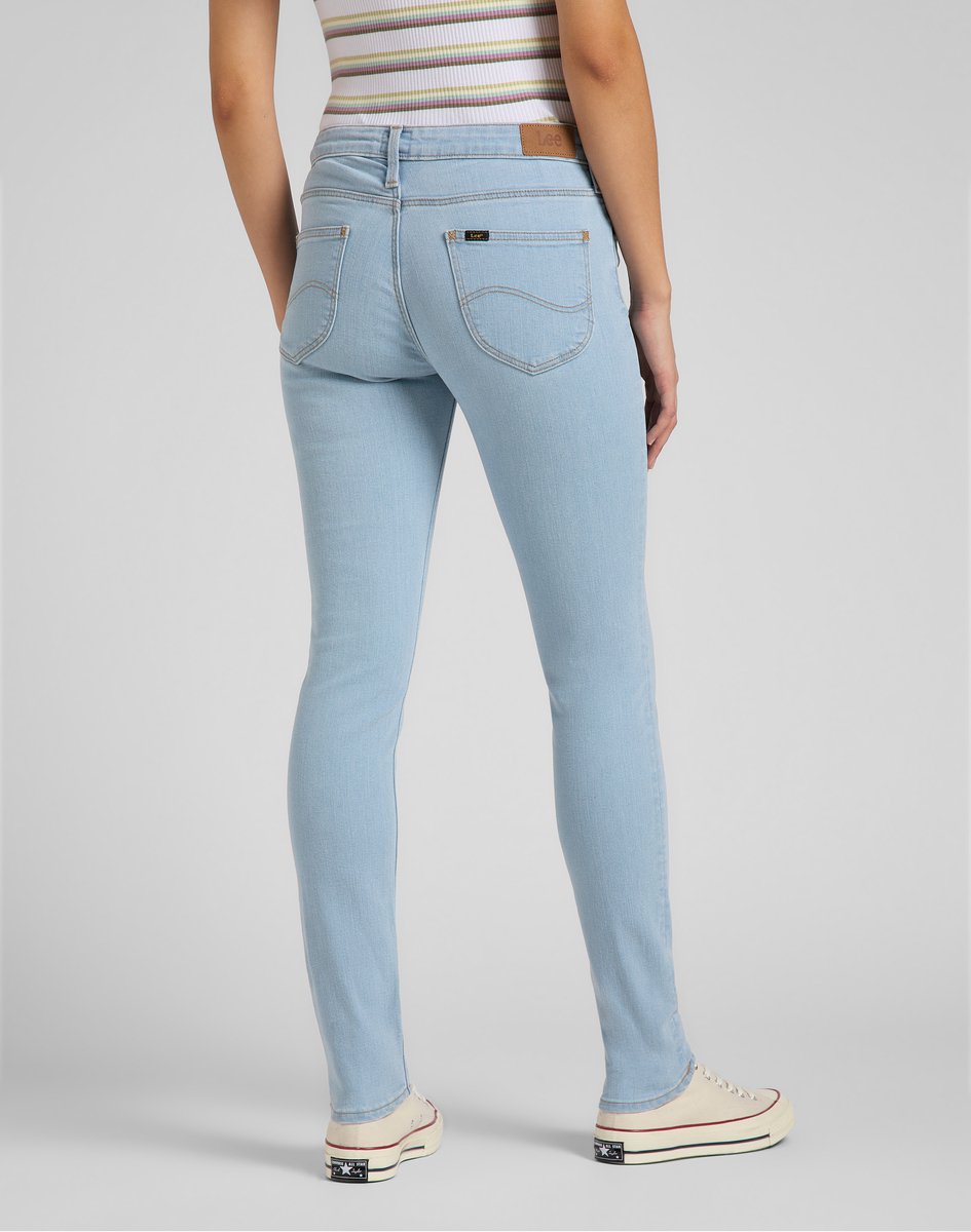 LEE Scarlett Light Kali Dames Skinny Jeans 27_29 Blauw