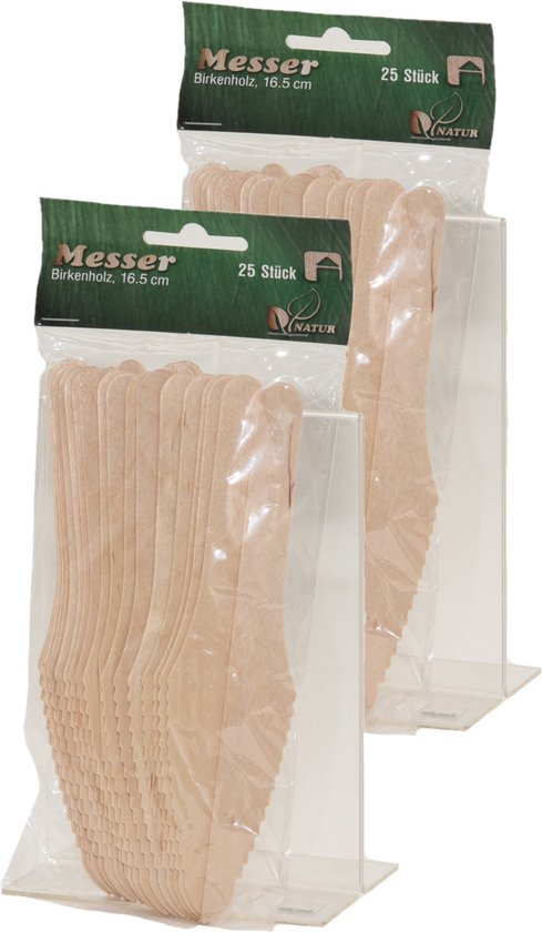 Wegwerp houten lepel, 2000 stuks, wegwerpservies, wegwerpbestek
