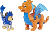 PAW Patrol Rescue Knights - Chase en Draak Draco - Actiefigurenset