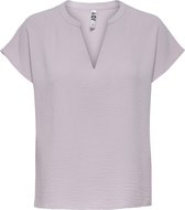 JdY JDYLION S/S TOP WVN Dames Top - Maat 42