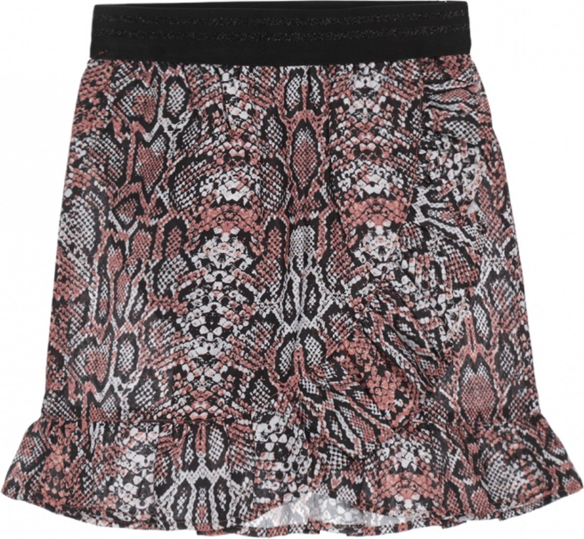 DJ Dutchjeans meiden rok met Snake print Multi Colour