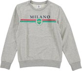 FNK DEPT. - Sweater - jongens - Milano - grijs - maat 128