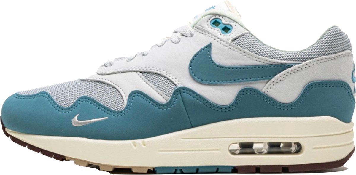 Nike Air Max 1 Patta Metallic Silver Noise Aqua DH1348 004 EUR