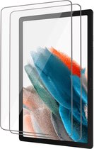 Screenprotector geschikt voor Samsung Galaxy Tab A8 Screenprotector - Gehard Beschermglas Screen Protector - 2x