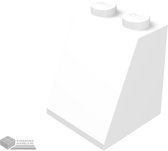 LEGO Dakpan 2x2x2, 3678b Wit 50 stuks