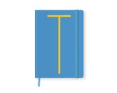 Monogram Notebook - Eerste Notebook - Gepersonaliseerde Luxe - Letter Notebook T