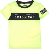 DJ Dutchjeans - T-shirt - Neon Yellow - Maat 92