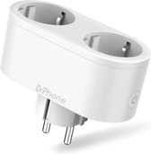 DrPhone VOICE3 Pro – Smart Plug – Slimme stekker – 2 x Schakelaar & Stekker – Stem / Voice Control – Alexa – Google Home / Hub / Nest