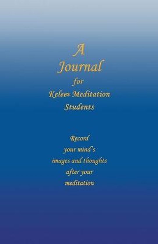 A Journal for Kelee(R) Meditation Students - cover