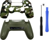 Controller Behuizing Shell – PlayStation 4 controller – Camouflage Green