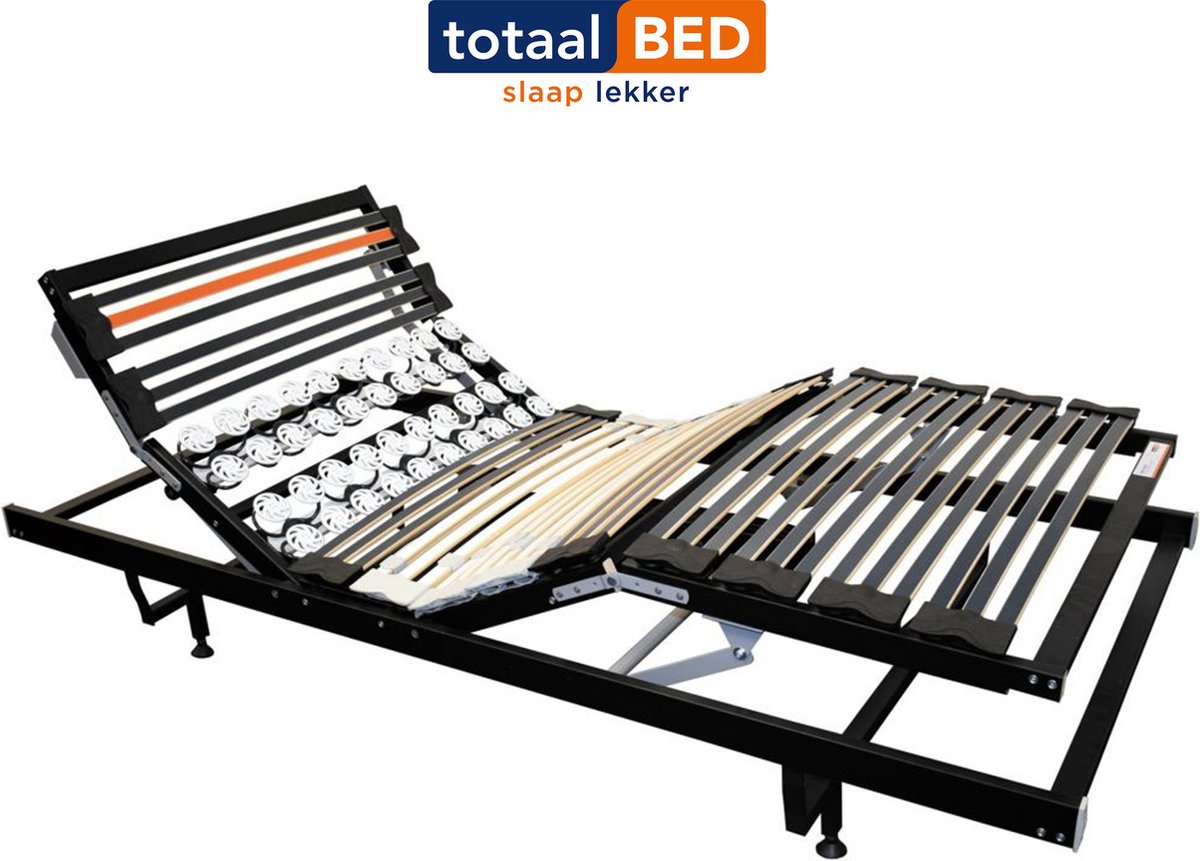 totaalBED - Lattenbodem Medi 5000 - 7 comfortzones - 80x200cm - elektrisch verstelbaar - draadloos