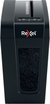 Rexel Secure X8-SL Fluisterstille Papierversnipperaar voor Thuis/Thuiswerken - P-4 Snippers - Invoer tot 8 Vellen - Vernietigt Documenten, Nietjes En Paperclips - Opvangbak Van 14 Liter - Zwa