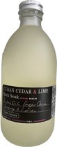 Cuban Cedar & Lime Badschuim