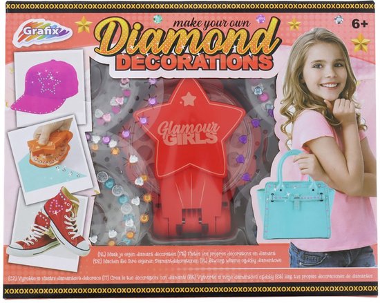 Afbeelding van het spel Grafix Diamant Decoratie set - Kinderen