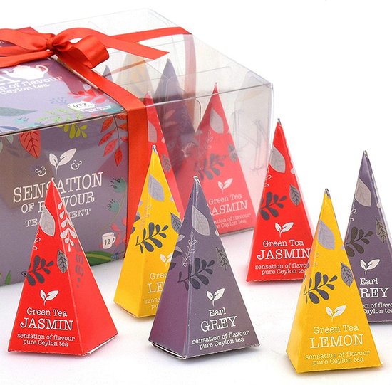 Sensation of Flavour, theegeschenk, 12 piramide-theezakjes, 24 g
