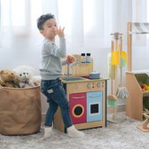 Teamson Kids Klassiek Houten Speelkeuken - Kinderspeelgoed - Rollenspel Speelgoed - Hout