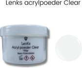 Lenks Acryl Poeder - Clear/transparant - 150gr - Voordeelverpakking