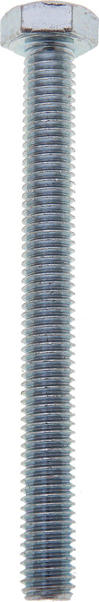 HOMEFIX. Tap-Bout met moer. Verzinkt. 6 stuks Bouten, 6.0 x 25 mm.lang.