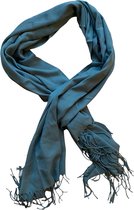 Premium kwaliteit dames sjaal / Zomersjaal / lange sjaal - Petrol