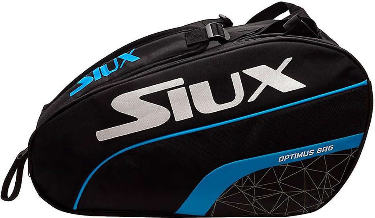 Siux Optimus Padeltas - Racket tas padel - Blauw zwart