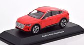 Audi E-tron Sportback 2020 Rood 1-43 Iscale