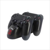 Playstation 4 Charging Station - Oplaadstation - Kerstcadeau - Dual Controller - Docking Station - PS4 - Oplader twee PS4 Dual Controllers - Zwart PS4 DualSense draadloze controller - oplader