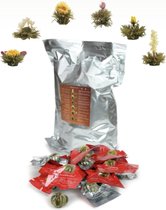 Creano Losse Theeblomen "White Tea" Voordeelpakket - 72 stuks - Navulverpakking Theebloemen cadeauset