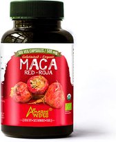 Amazon Andes- Rode Maca Capsules- 100 st - 500mg -Organic