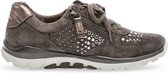 Gabor rollingsoft sensitive 76.968.30 - dames wandelsneaker - grijs - maat 40.5 (EU) 7 (UK)