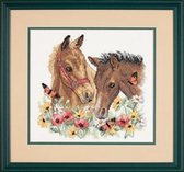Paarden vrienden - Horse Friends - borduurpakket - Dimensions - 3230