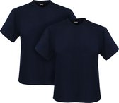 Adamo T-shirt ronde hals Marlon navy 2-pack (Maat: 6XL)