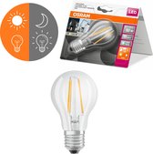 Osram Sensor ledlamp E27 - Dag en nachtsensor - Automatisch aan/uit - 6.5W/60W - 4000K