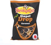Harlekijntjes | Stapeldrop | Karamel | 12 x 300 gram