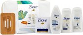 Dove Gently Nourishing Essentials Washbag with Bamboo Soap Tray Cadeauset