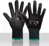 SET à 12 paires de gants de travail - PU Flex - Gants de mécanicien - TAILLE 10 - XL - NOIR