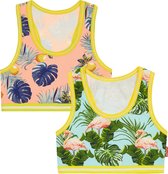 Claesen's 2 Pack Meisjes Croptop - Maat 140