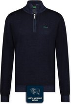 Trui Signal Hill Half Zip Navy (21HN442 - 1621)